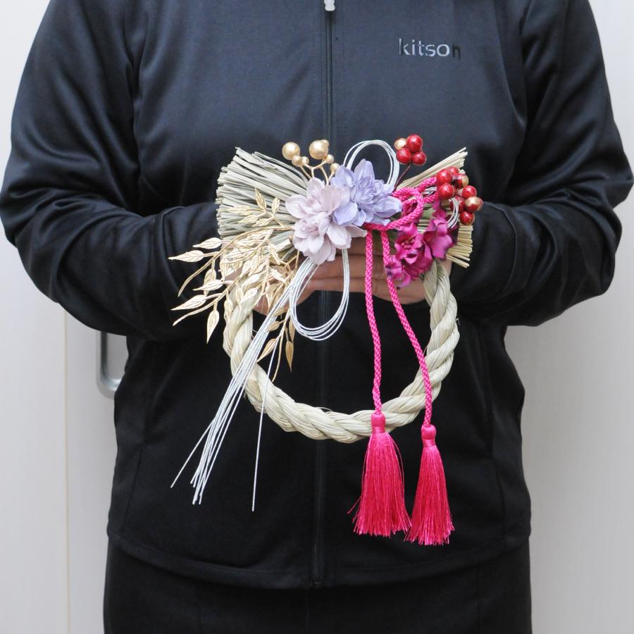 エーデルワイス花の贈り物 2026 お正月飾り しめ縄 しめ飾り お正月