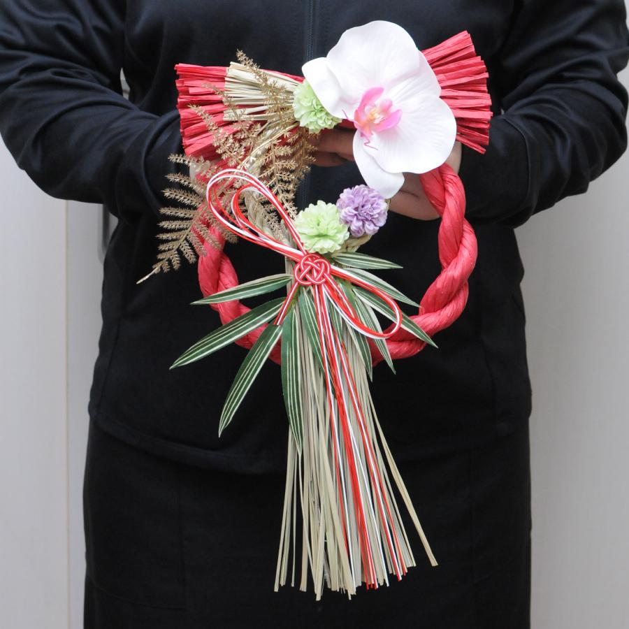 エーデルワイス花の贈り物 2026 お正月飾り しめ縄 しめ飾り お正月