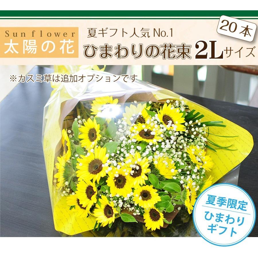 父の日 花束 ギフト ひまわり 向日葵 退院祝い お見舞い 花 お中元 ヒマワリ ひまわりの花束 2lサイズ 本 新素材新作