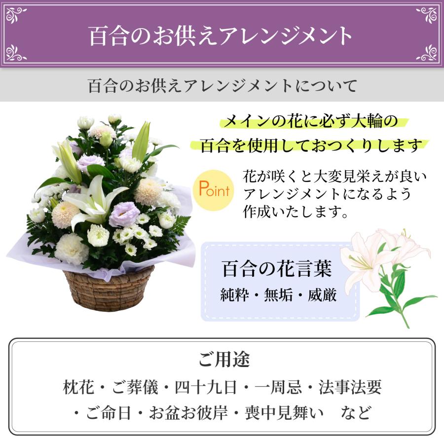 エーデルワイス花の贈り物 春のお彼岸 お供え 翌日配達 枕花 四十九日