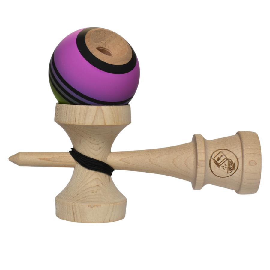 シリアルけん玉 Cereal kendama -Grape Splash- Hybrid 2o4 Shape