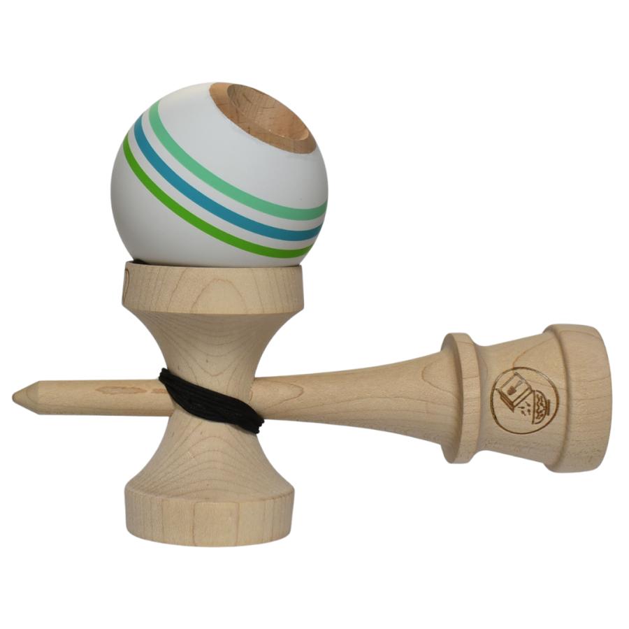 シリアルけん玉 Cereal kendama -Fresh Mint- Hybrid 2o4 Shape Maple+