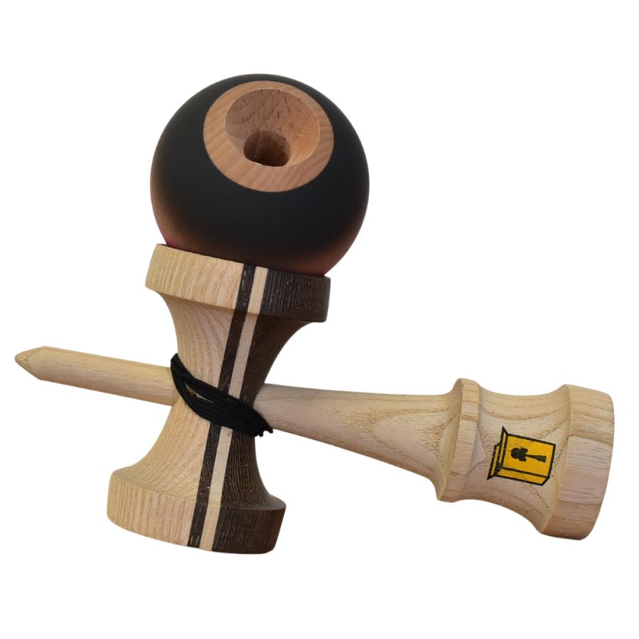 スポーツトイ・アクショントイ Cereal kendama Black Cherry Trinity シリアルけん玉 Cereal Black Cherry Trinity Shape Cloud+clear