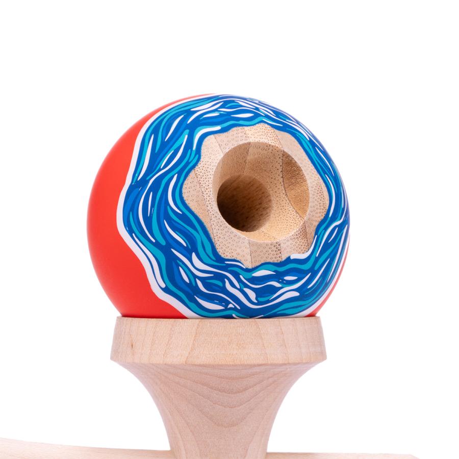 けん玉 KROM DAVIDE PRO MOD I+D クロム ダビデ プロ モデル マットクリアペイントKROM Kendama_5