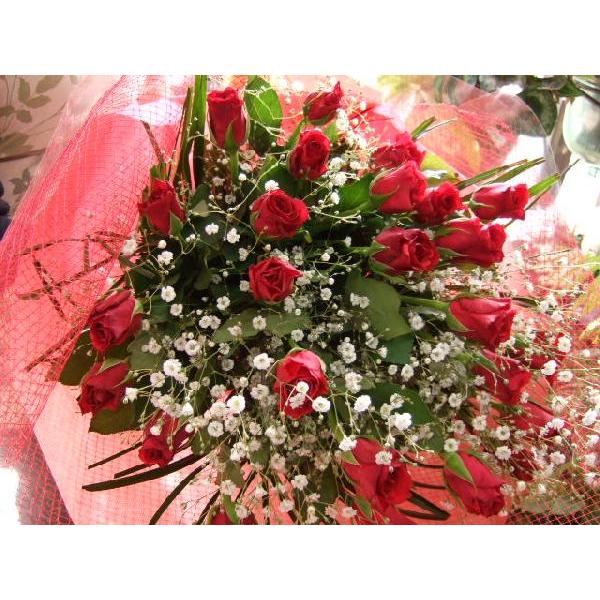 年齢の数だけ バラの花束 赤バラ 特別価格 1本税込１７０円 誕生日 歳の数バラ 代引可