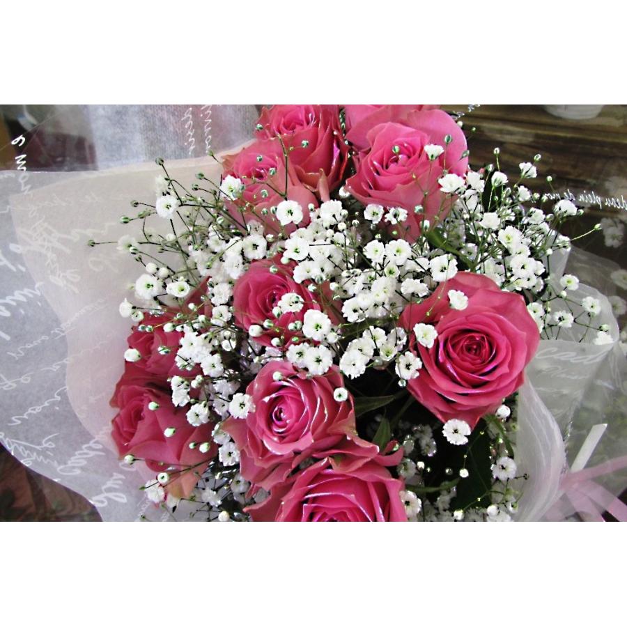 激安 赤薔薇とかすみ草の花束 誕生日 プレゼント 記念日 彼女 彼氏 友達
