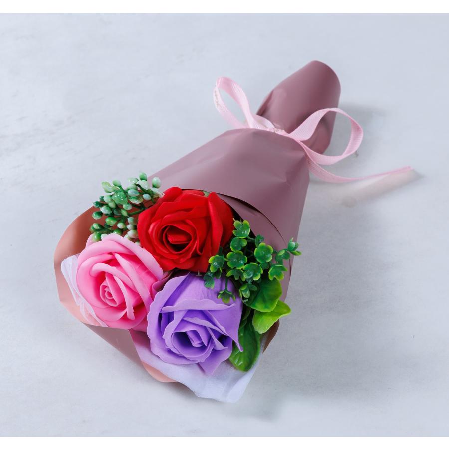 ブーケ　かわいい　ギフト　小さい　花束　萌・萌ブーケE　ソープフラワー | 