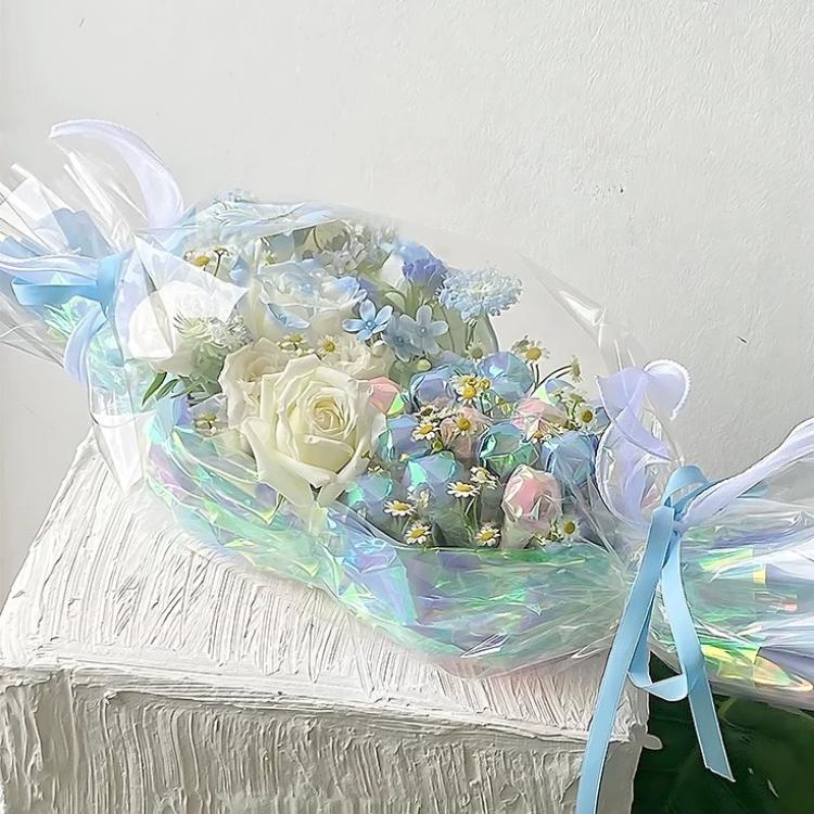 ラッピング 花 ギフト オーロラ 62cm×15m 花束 おしゃれ かわいい 誕生