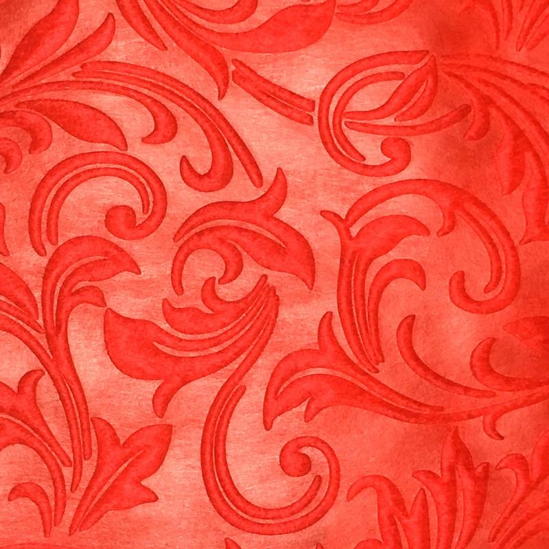 HONG CARVING ROLL カービングロール No.13 ピンク ラッピングペーパー