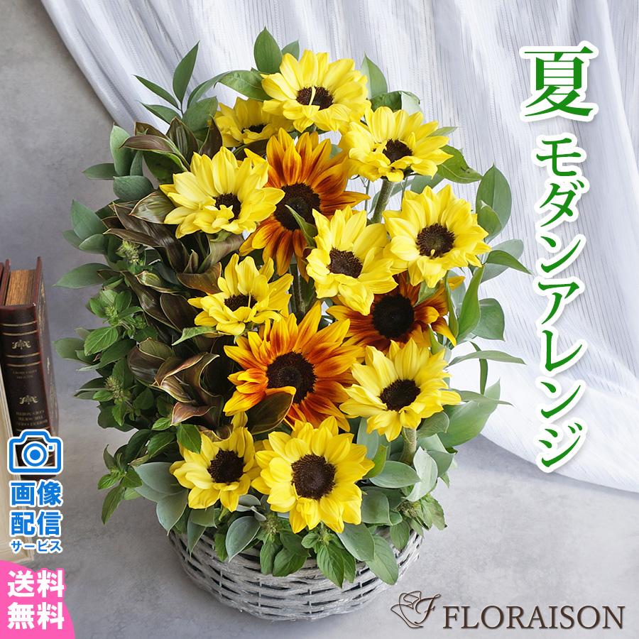 FLORAISON（フロレゾン） 父の日 ひまわり モダン アレンジメント 開店