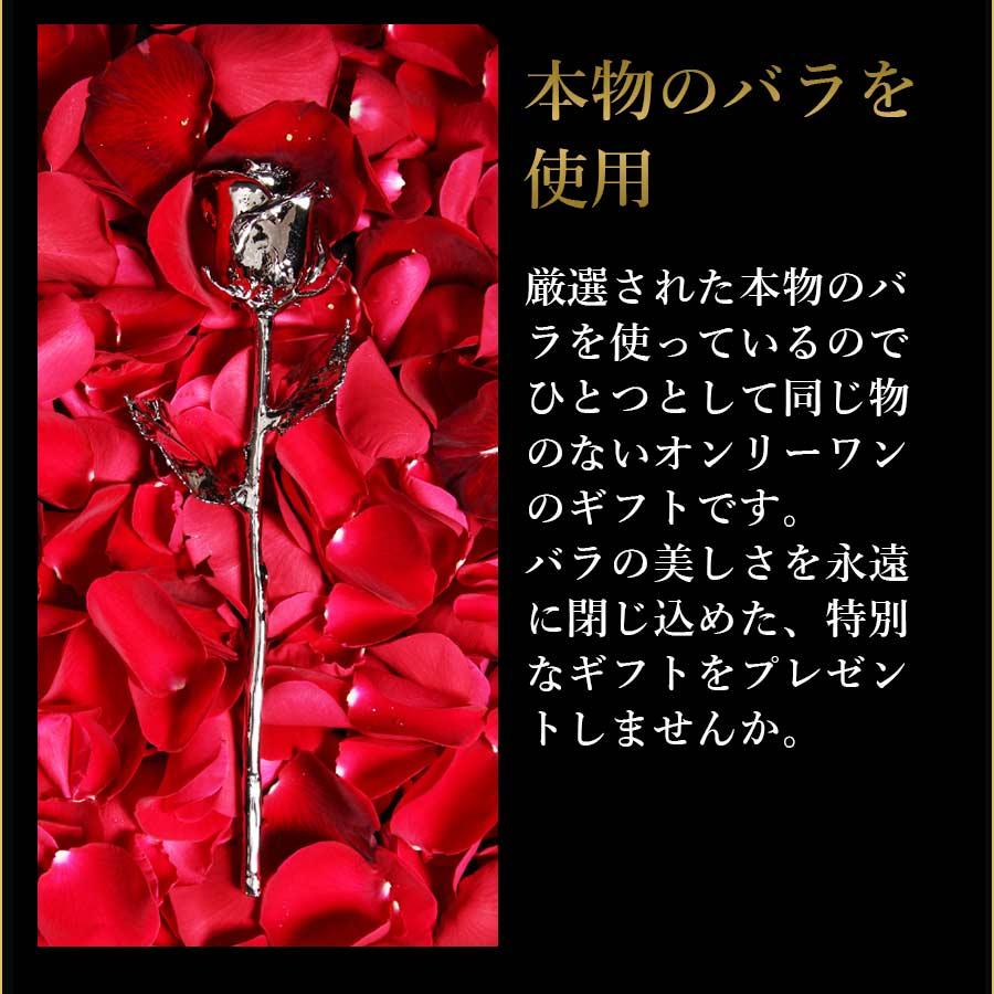 母の日 花 バラ ゴールドローズ 金婚式 プロポーズ 記念日 記念品 24金 プラチナ ピンク_3