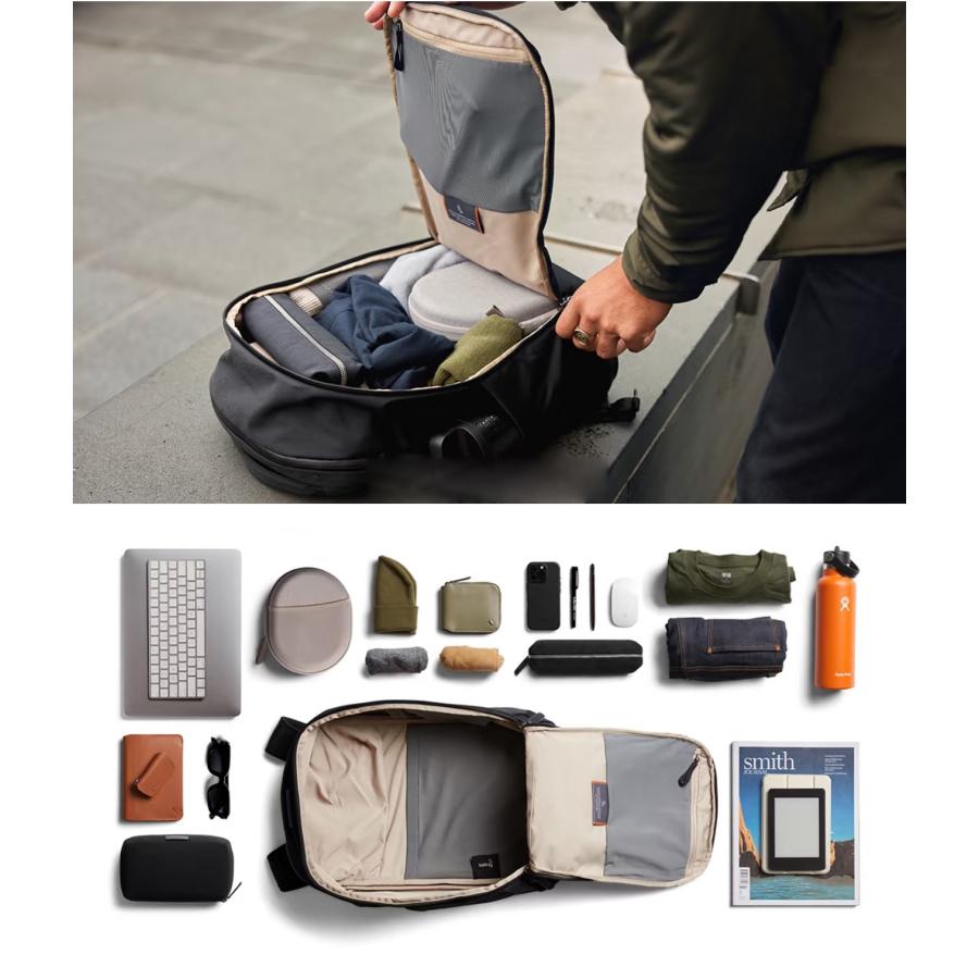 ベルロイ フライトバッグ Lite Travel Pack | 容量30L/38Lの機内持ち込み可能なリュック | ベルロイ