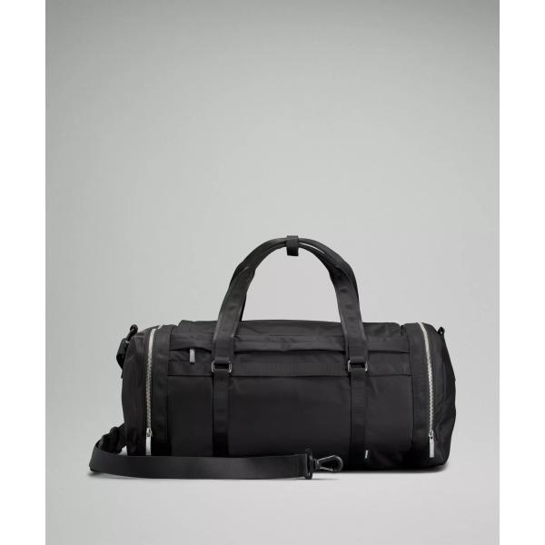 ルルレモン　lulu lemon ボストンバック　旅行バッグ　ブラック lululemon（ルルレモン） 旅行バッグ ジムバッグ ボストンバッグ