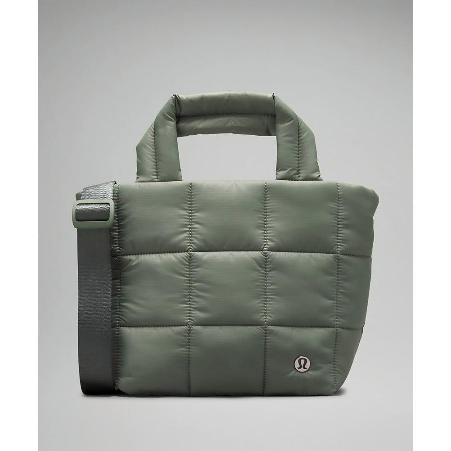 ルルレモン キルティング グリッド スモールトートバッグ 5L lululemon（ルルレモン） ミニ トートバッグ キルティング 斜め掛け