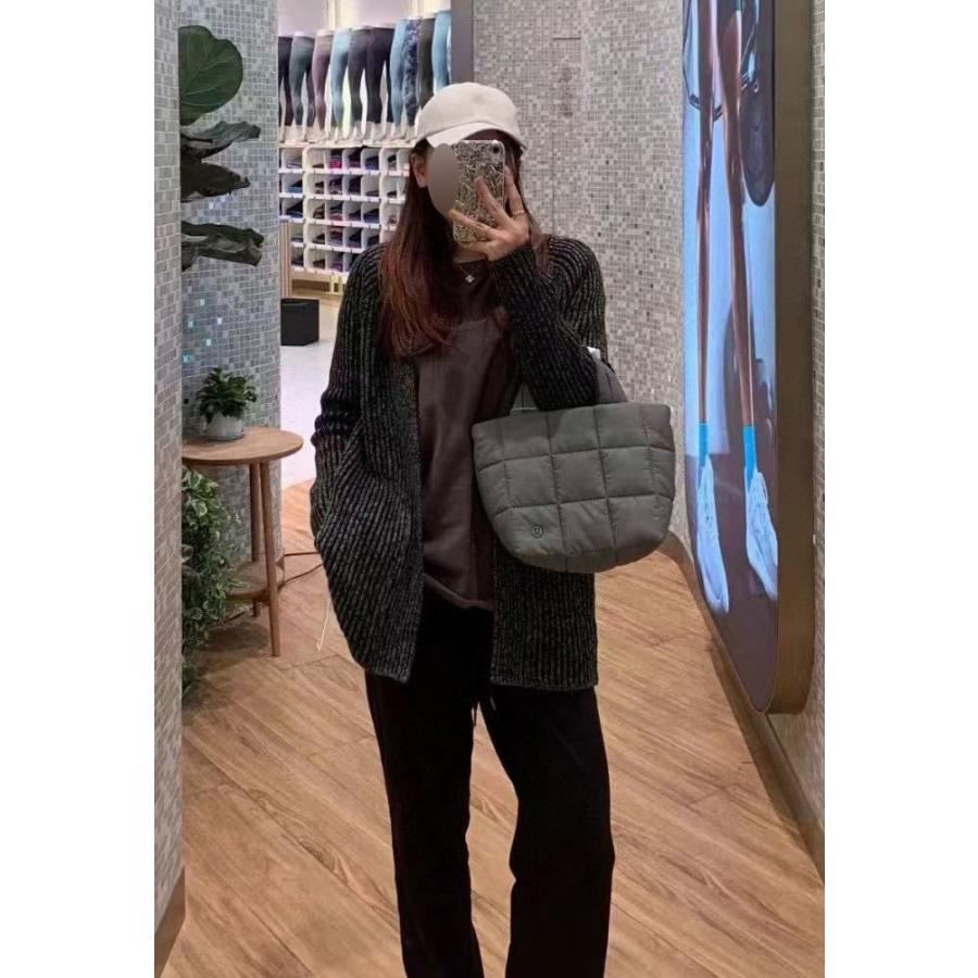 lululemon（ルルレモン） ミニ トートバッグ キルティング 斜め掛け
