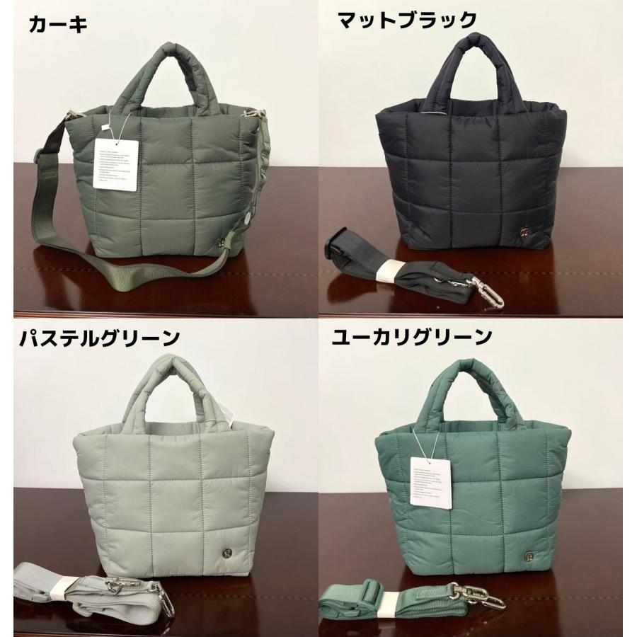 lululemon（ルルレモン） ミニ トートバッグ キルティング 斜め掛け