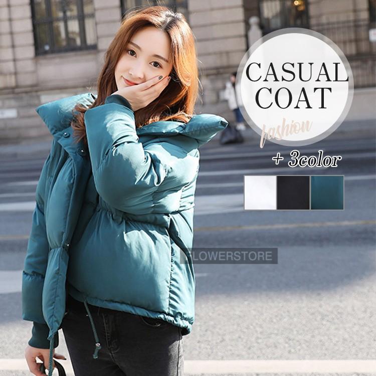 ダウンジャケット レディース ダウンコート ショート丈 学生 上品 可愛い 冬アウター コート 中綿コート 無地 スリム 綿 ポイント消化 暖かい 防風 防寒 Fire658 Flowerstore 通販 Yahoo ショッピング