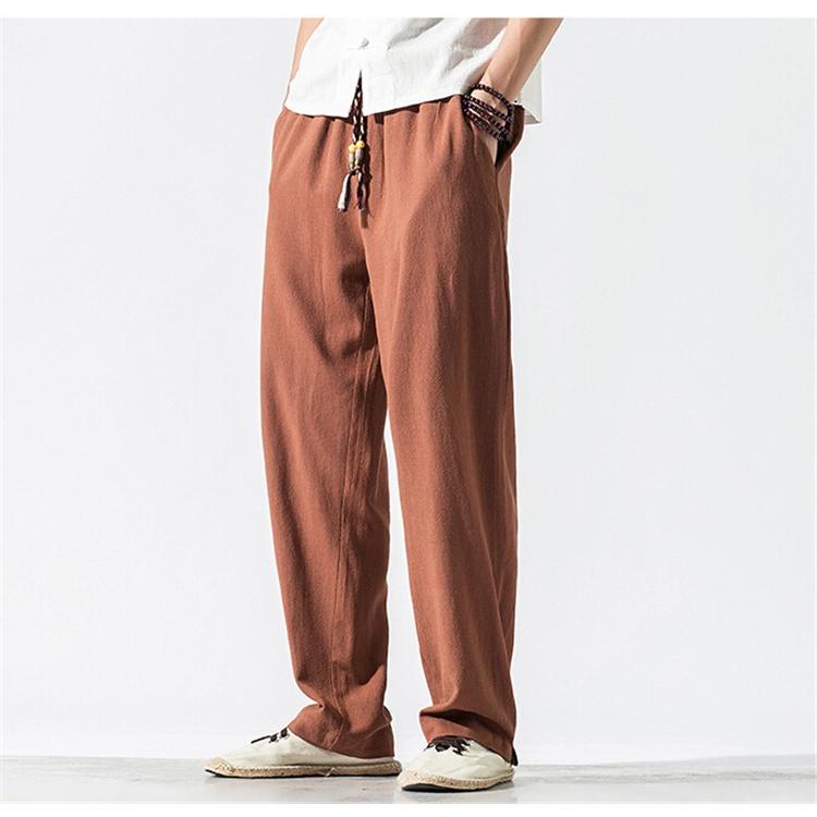 リネンパンツ メンズ 夏 カジュアルパンツ ロング丈 民族風パンツ サルエルパンツ 中国風 メンズ ボトムス ワイドパンツ 大きいサイズ Fkz136 Flowerstore 通販 Yahoo ショッピング