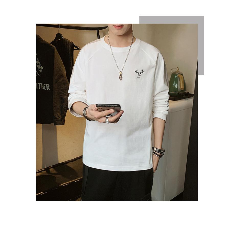 トレーナー メンズ トップス 長袖 Tシャツ ルームウェア フェイクレイヤード スウェット クルーネック スウェット お兄系 秋服 春物 Flower677 Flowerstore 通販 Yahoo ショッピング