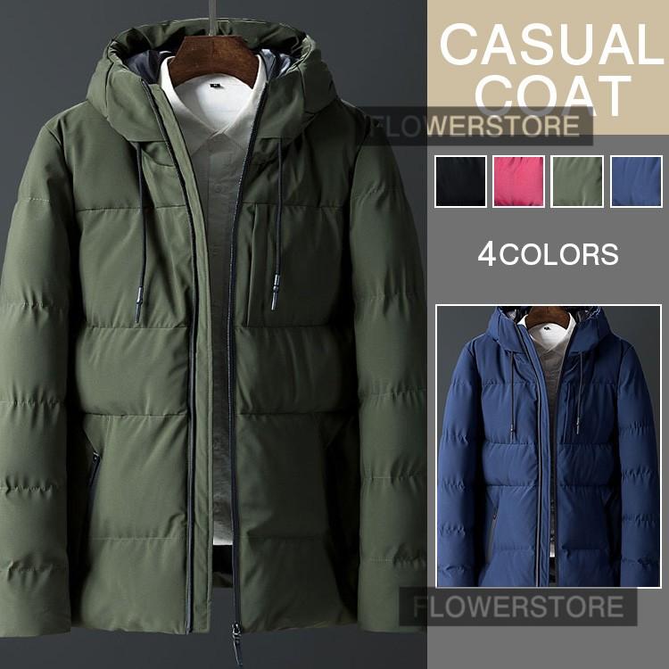 ダウンジャケット 中綿コート メンズ 中綿ジャケット メンズ ミリタリージャケット メンズ コート 中綿ブルゾン アウター 綿入れ 冬 冬服 Fmf009 Flowerstore 通販 Yahoo ショッピング