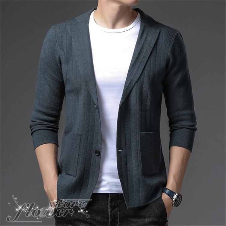 カーディガン メンズ ニット セーター Vネック クルーネック 大きいサイズ おしゃれ ロングカーデ ロング丈 秋 冬 春 厚手 学生 ビジネス ケーブル Hhno251 Flowerstore 通販 Yahoo ショッピング