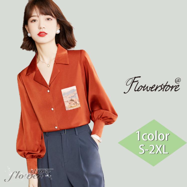 レディース シャツ ブラウス ワイシャツ 春秋 長袖 スーツ インナー トップス オフィス おしゃれ きれいめ 大きいサイズ カジュアル おしゃれ 会社 韓国風 通勤 Hhno427 Flowerstore 通販 Yahoo ショッピング