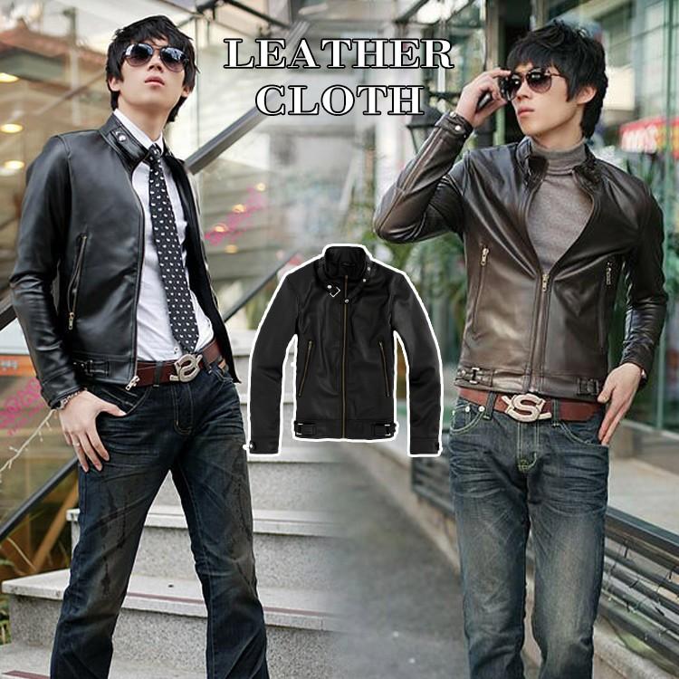 レザージャケット フェイクレザー ジャケット ライダースジャケット メンズ ジャケット 黒 革ジャン ジャンパー ブルゾン アウター Pcv1024 Flowerstore 通販 Yahoo ショッピング