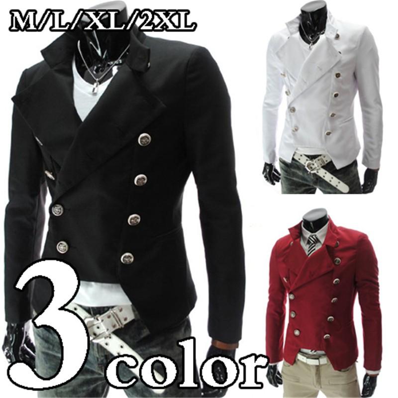 ナポレオンジャケット 3色 ジャケット 細身 メンズ アウター メンズファッション シンプル カジュアル キレイめ テーラードジャケット Tailored 3 Flowerstore 通販 Yahoo ショッピング