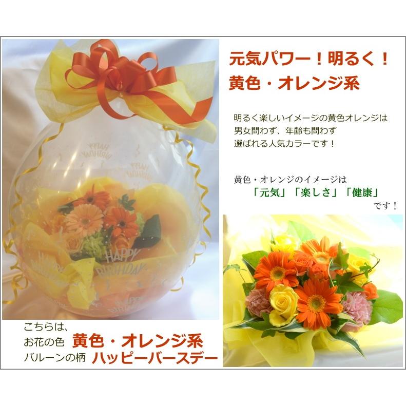 バルーンフラワー バルーンギフト 風船の中にお花のアレンジ 人気no 1送料無料 フラワースタイル 通販 Yahoo ショッピング