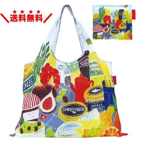 プレーリードッグ エコバッグ 【レシピ】 大容量 2WAY 折りたたみ マチ付き ショッピングバッッグ  おしゃれ 可愛い メール便無料 | 