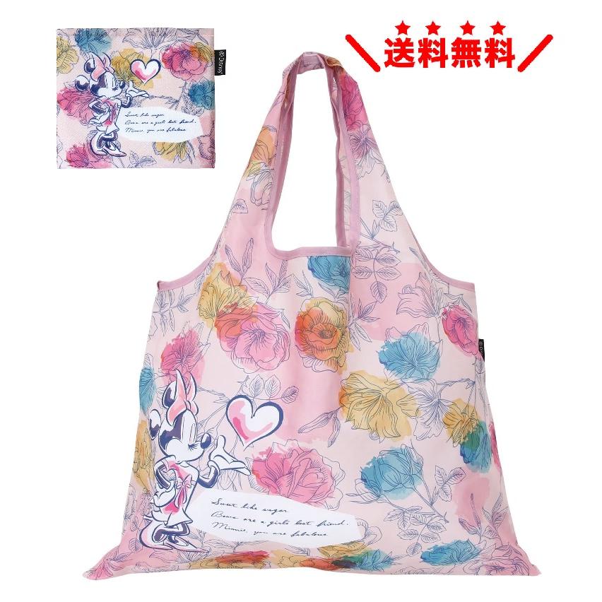 プレーリードッグ ディズニー エコバッグ 【フローラルミニー】 大容量