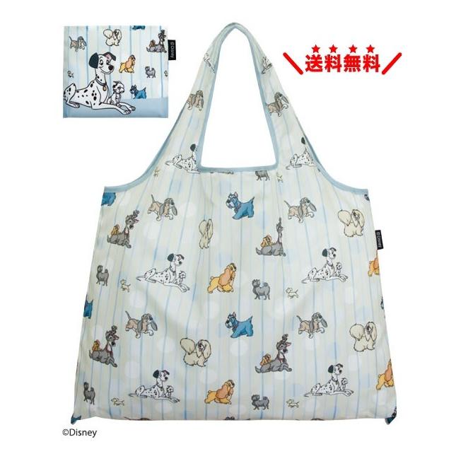 プレーリードッグ ディズニー エコバッグ 【Dogs】 大容量 2WAY 折りたたみ ショッピングバッグ おしゃれ 可愛い メール便無料 | 