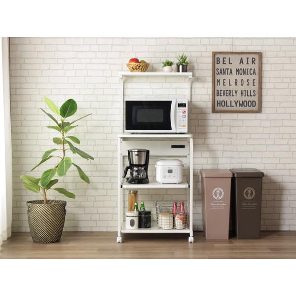 岩附 IWATSUKI Cucina クッチーナ キッチンラック レンジ台 上棚あり