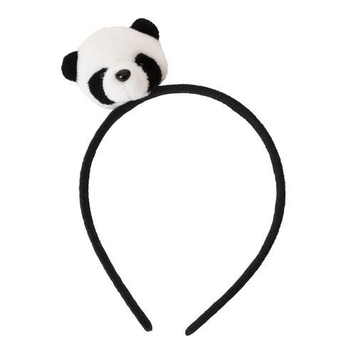 輸入 パンダフェイス カチューシャ 1匹 Materialworldblog Com