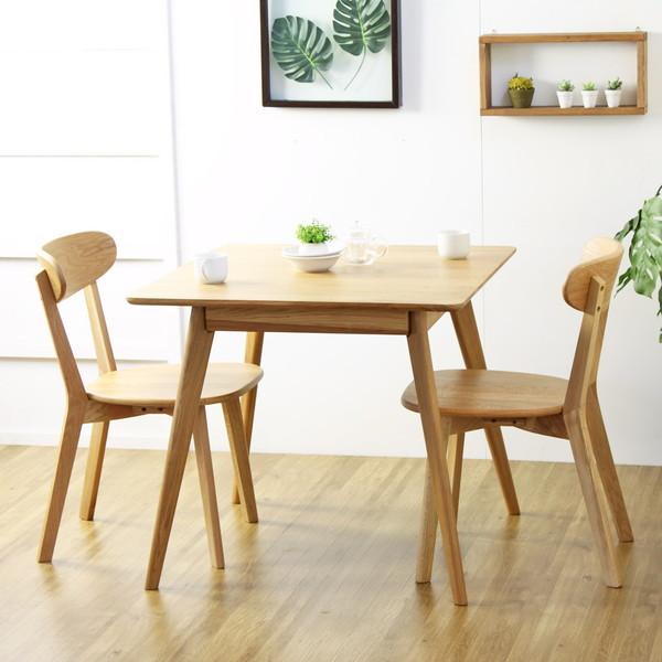 大川家具 リバー ダイニング テーブル 幅80cm×奥行80cm×高さ71cm