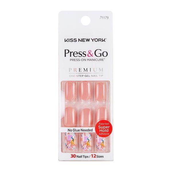 KISS NEWYORK キスニューヨーク Press ＆ Go プレスアンドーゴー ネイルチップ BHJ27J