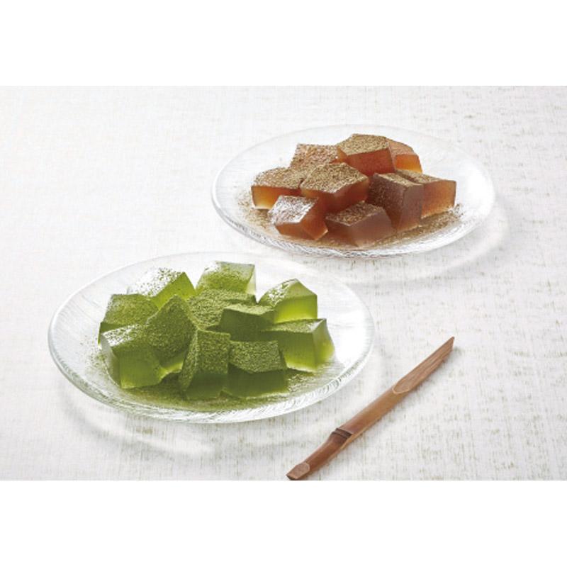 中島大祥堂 ひととえ 宇治茶 わらび餅 抹茶とほうじ茶 UWA-10 ギフト プレゼント 贈り物 贈答 包装 熨斗 のし 無料 【LOI】 | 中島大祥堂 | 01