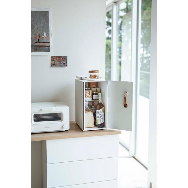 最高の山崎実業 tosca トスカ スリム ブレッドケース ホワイト 食器