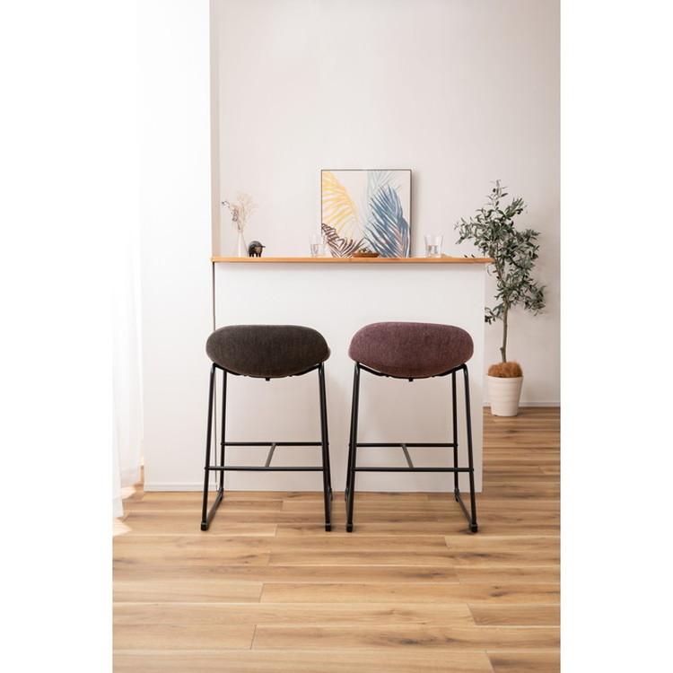 東谷 AZUMAYA カウンターチェア パープル PC-258PP