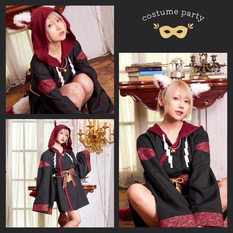 ファングル fangr 稲荷様 パーカー 狐 キツネ 稲荷 ユニセックス 男女