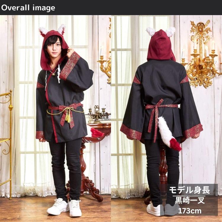 ファングル fangr 稲荷様 パーカー 狐 キツネ 稲荷 ユニセックス 男女