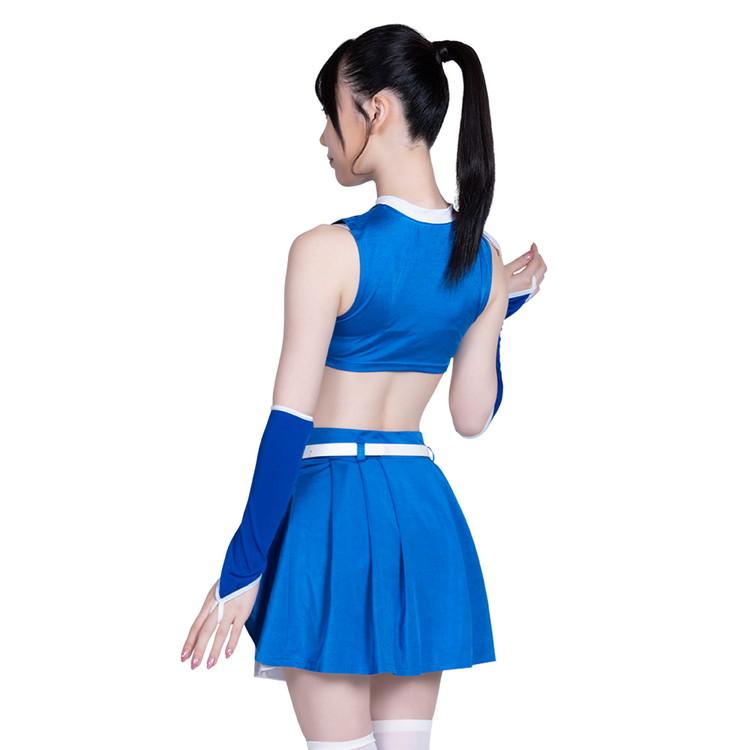 チアガール チア 仮装 衣装 コスプレ コスチューム イベント Fブルー