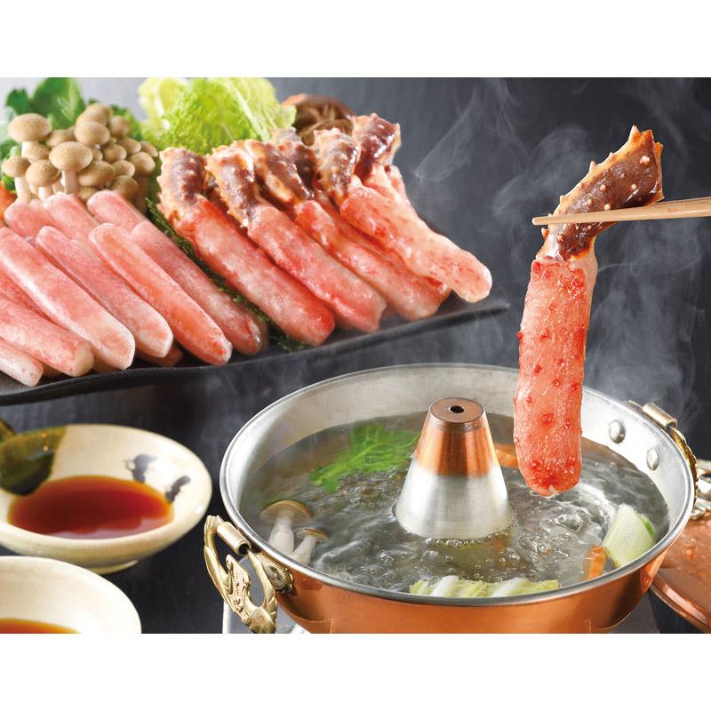 小樽海洋水産 タラバ ズワイのかにしゃぶ 食べくらべ OKS-1155 ギフト プレゼント 贈り物 贈答 包装 熨斗 のし 無料 【LOI】 |  | 01