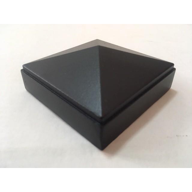 ポストキャップ ピラミッド型 アルミダイキャスト 70角山型門柱