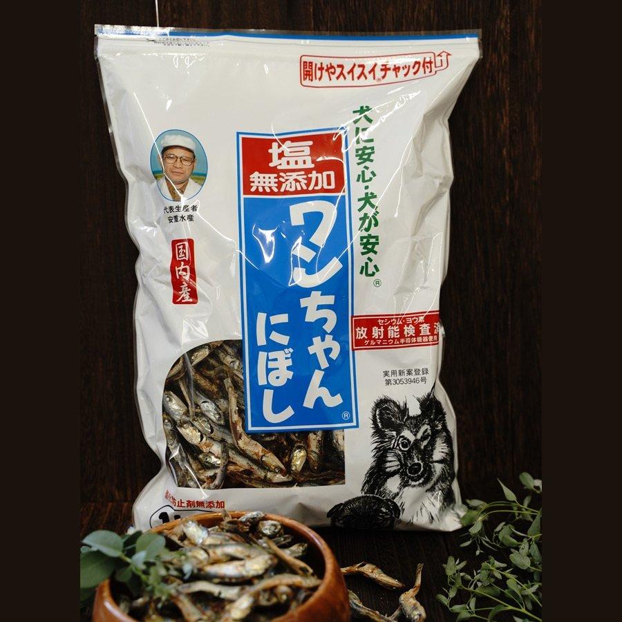 無塩犬用煮干し１KgX2袋 業務用ドッグフードおやつ 塩無添加 食塩不使用 ワンちゃんにぼし サカモト :T81SA01001PX2:ずっと元気 犬・猫のための  Fluffi - 通販 - Yahoo!ショッピング