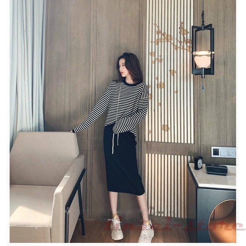 セットアップ レディース 秋冬 ジャージセットアップ おしゃれ 長袖ボーダー柄トップス タイトスカート2点セット 新作 運動会 スポーツカジュアル オシャレ Lus0c9o1zj Silevintage Com