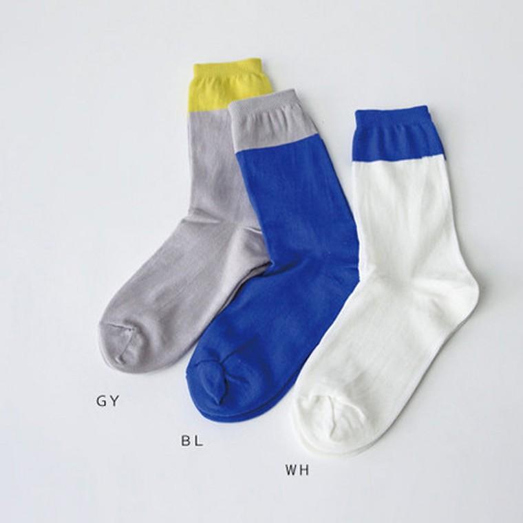 今だけ送料無料 RESTFOLK ダブルシルクソックス バイカラー 冷えとり res002 fluffy |  | 01