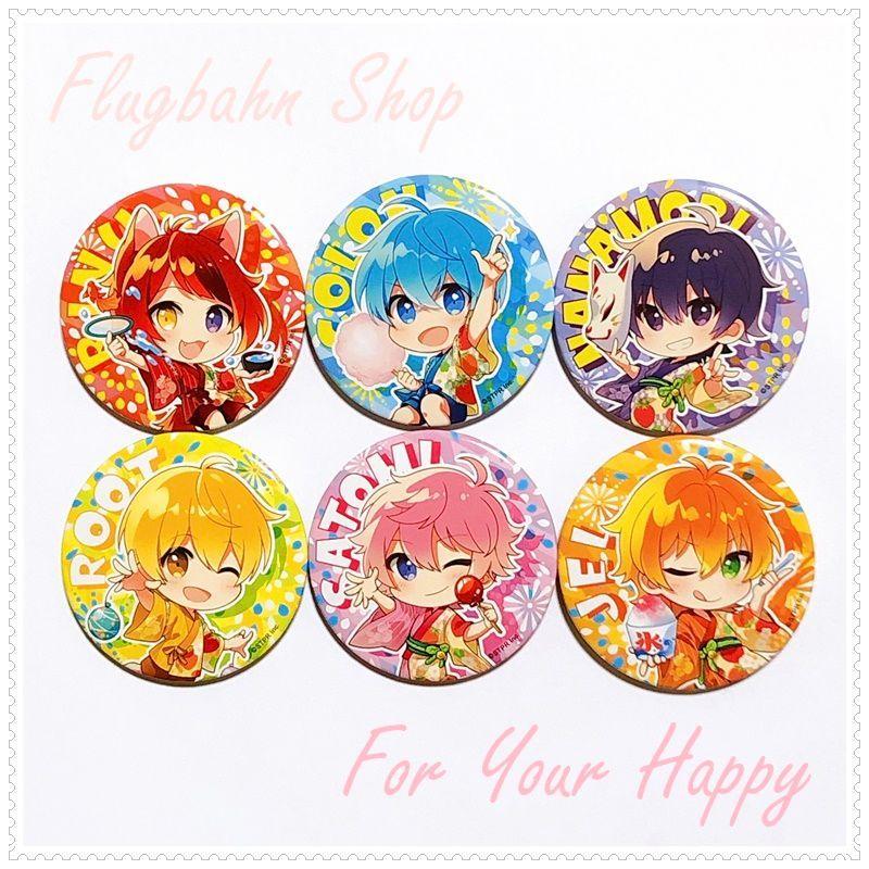 すとぷり 全員 缶バッジ 6個セット デフォ 缶バッチ 夏 ストプリ すとろべりーぷりんす 莉犬 ころん さとみ ななもり るぅと ジェル sum Badge All Bset Flugbahn Shop 通販 Yahoo ショッピング