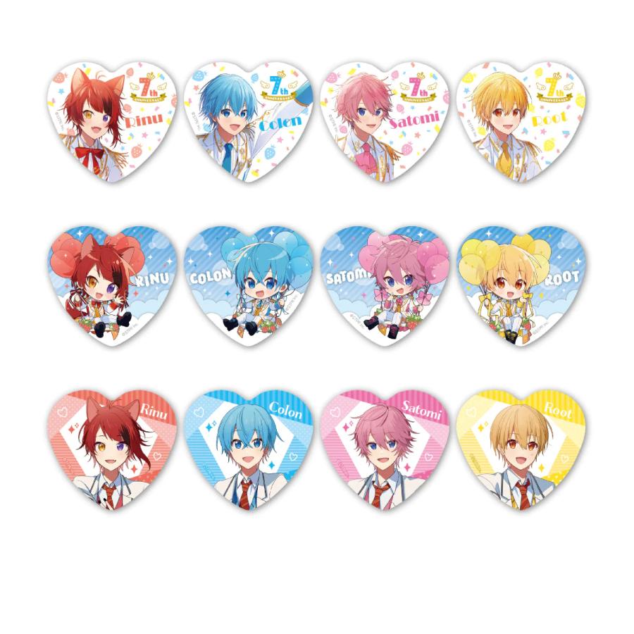 未開封ランダム1個】 すとぷり 缶バッジくじ 2023年 7周年 未開封ランダム1個】 すとぷり 缶バッジくじ 2023年 7周年