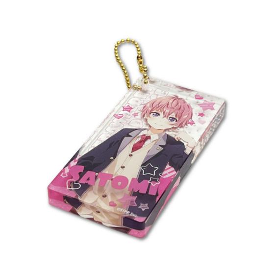 すとぷり アクリルブロックキーホルダー 莉犬 ころん るぅと さとみ